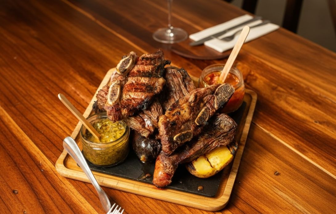 Recomiendo Asado Central si buscas una experiencia gastronómica argentina real en Barcelona. Asado Central: Donde el fuego y la tradición argentina se encuentran en Sants. Una guía rápida por su menú, sus cortes estrella y esa calidez humana que ya no se encuentra en todos los restaurantes.